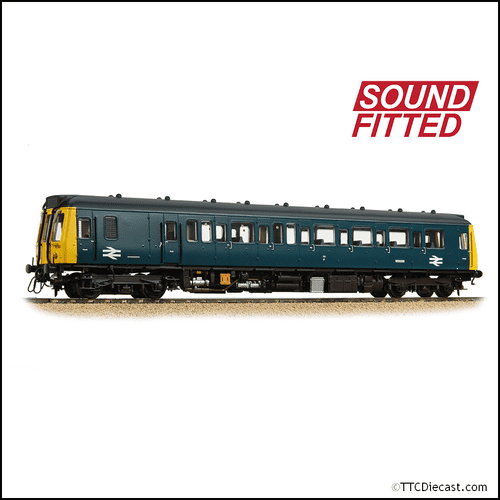 Bachmann 35-529SF Class 121 Single-Car DMU W55033 BR Blue - OO Gauge
