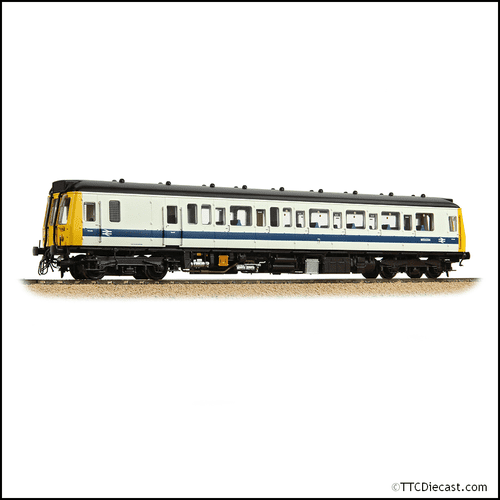 Bachmann 35-531 Class 121 Single-Car DMU W55034 BR White & Blue  - OO Gauge