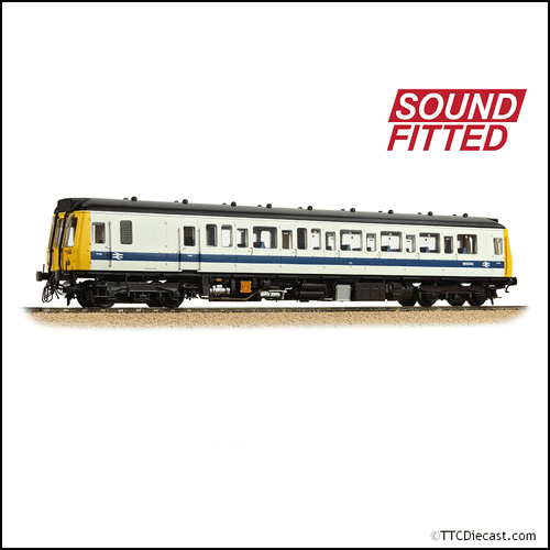 Bachmann 35-531SF Class 121 Single-Car DMU W55034 BR White & Blue  - OO Gauge