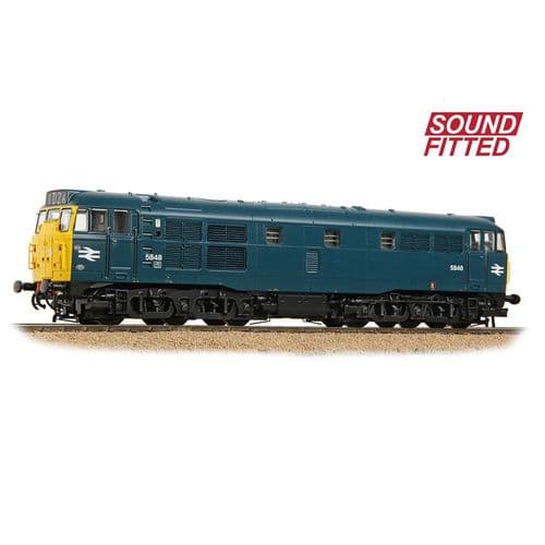 Bachmann 35-803ASF Class 31/1 5848 BR Blue (DCC SOUND) OO Gauge *PRE ORDER £276.21*