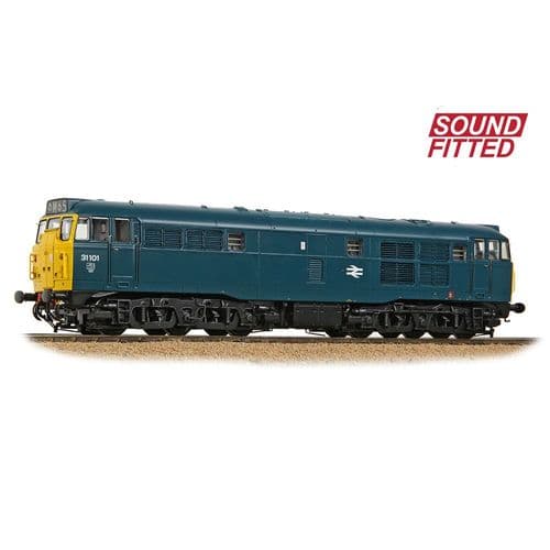 Bachmann 35-804SF Class 31/1 31101 BR Blue (DCC SOUND) OO Gauge *PRE ORDER £276.21*