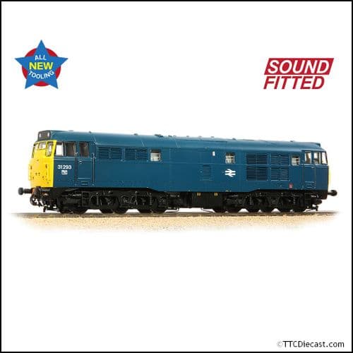 Bachmann 35-805ASF Class 31/1 31293 BR Blue - OO Gauge