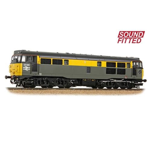 Bachmann 35-822SF Class 31/1 31188 BR Engineers Grey & Yellow (DCC SOUND) OO Gauge *PRE ORDER £276.21*