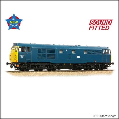 Bachmann 35-825SF Class 31/4 Refurbished 31435 BR Blue - OO Gauge