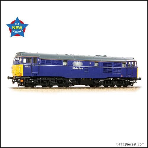 Bachmann 35-830 Class 31/4 Refurbished 31407 Mainline Freight - OO Gauge