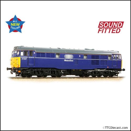 Bachmann 35-830SF Class 31/4 Refurbished 31407 Mainline Freight - OO Gauge