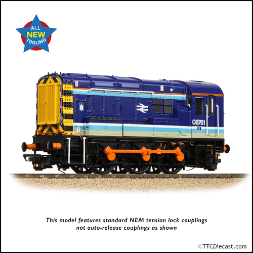 Bachmann 35-910 Class 08 08761 BR Provincial OO Gauge