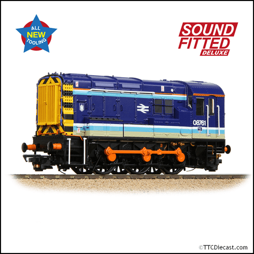 Bachmann 35-910SFX Class 08 08761 BR Provincial OO Gauge