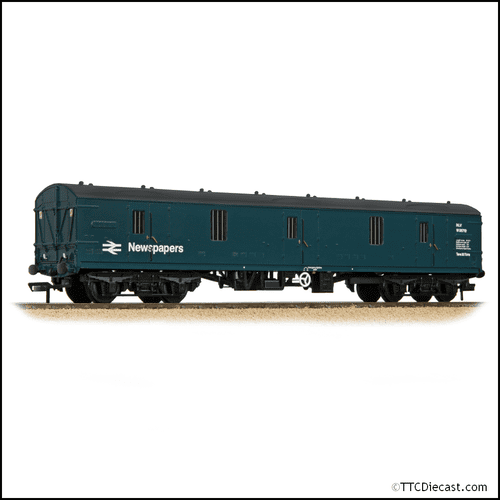 Bachmann 39-272D BR Mk1 NLV (Ex-GUV) General Utility Van BR Blue (Newspapers) - OO Gauge