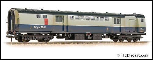 Bachmann 39-425A BR Mk1 POS Post Office Sorting Van BR Blue & Grey - Weathered - OO Gauge *LAST FEW*