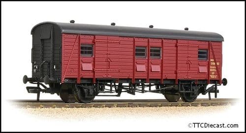Bachmann 39-526A SR PMV Parcels & Miscellaneous Van BR Crimson, OO Gauge
