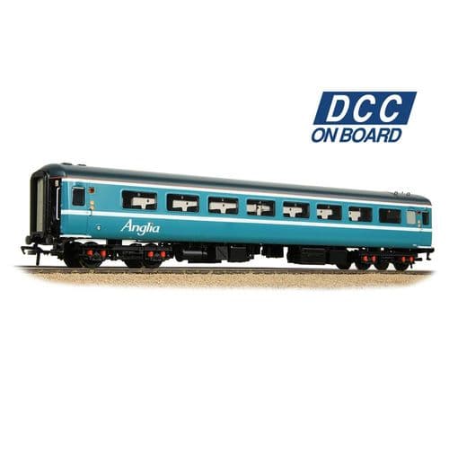Bachmann 39-676DC BR Mk2F TSO Tourist Second Open Anglia OO Gauge *PRE ORDER £93.46*