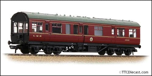 Bachmann 39-780 LMS 50ft Inspection Saloon LMS Crimson Lake OO Gauge