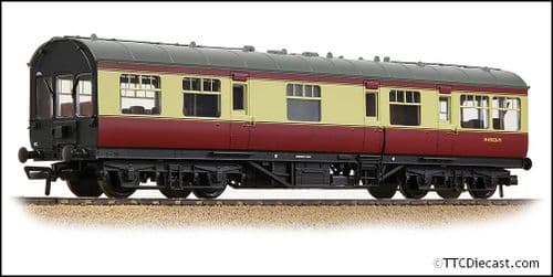 Bachmann 39-781 LMS 50ft Inspection Saloon BR Crimson & Cream OO Gauge