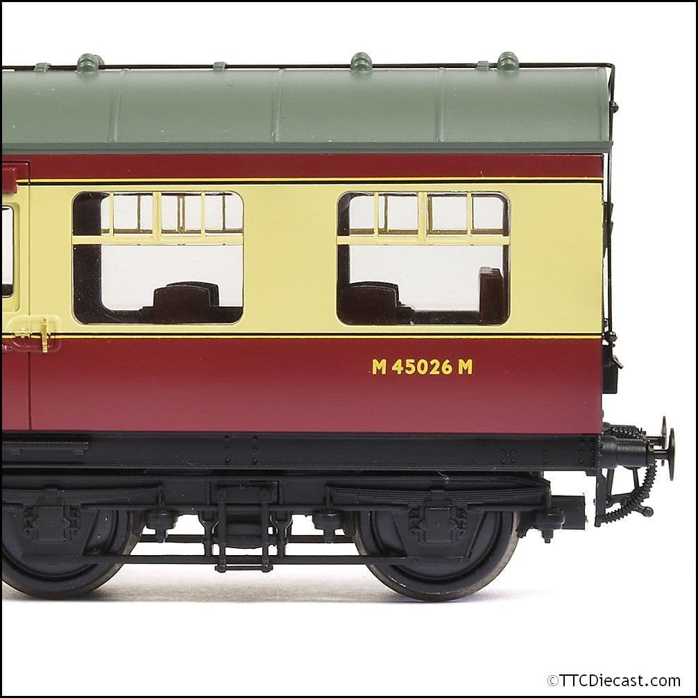 Bachmann 39781 LMS 50ft Inspection Saloon BR Crimson & Cream OO Gauge