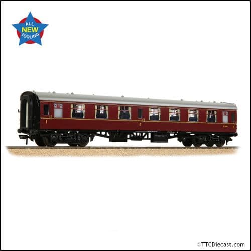 Bachmann 39-826A BR MK1 FO First Open BR Maroon - OO Gauge