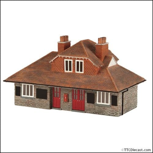 Bachmann 44-0016R Narrow Gauge Station Red OO9 Gauge