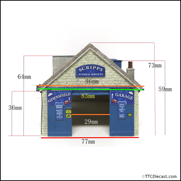 Bachmann 44-0156 Goathland Garage, OO Gauge *LAST FEW*