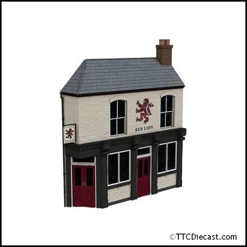Bachmann 44-0201 Low Relief Corner Pub, The Red Lion *LAST FEW*