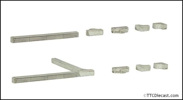 Bachmann 44-0527 Lineside Troughs and Junctions - OO Gauge