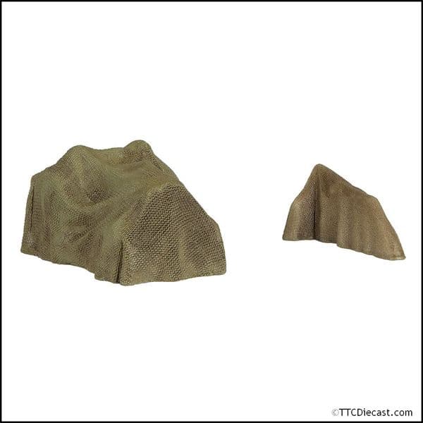 Bachmann 44-0540 Tarpaulin Tractor and Plough Load - OO Gauge