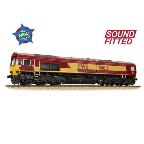 Bachmann 50-000SF Class 66/0 66015 EWS OO Gauge *PRE ORDER £288.96*