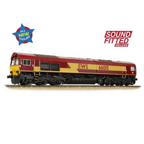 Bachmann 50-000SFX Class 66/0 66015 EWS OO Gauge *PRE ORDER £314.46*