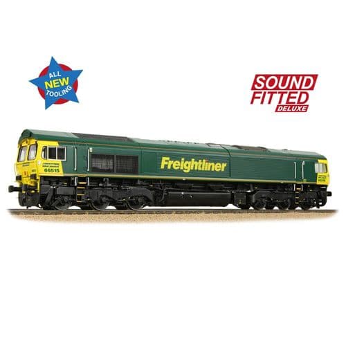 Bachmann 50-001SFX Class 66/5 66515 Freightliner Green OO Gauge *PRE ORDER £314.46*