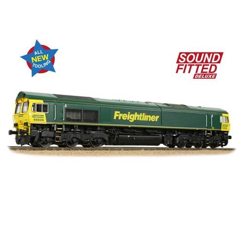 Bachmann 50-002SFX Class 66/6 66606 Freightliner Green OO Gauge *PRE ORDER £314.46*