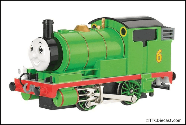 Bachmann Thomas & Friends 58742BE Percy The Small Engine w/Moving Eyes DCC Ready, OO Gauge