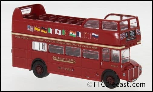 Brekina 61102 AEC Routemaster Opentop Premium Tours 1960 Ep. III, 1/87 Scale