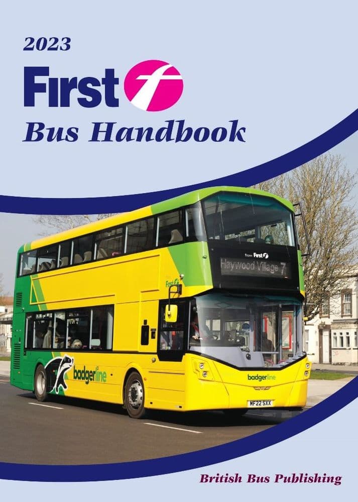 British Bus Publishing 2023 First Bus Handbook