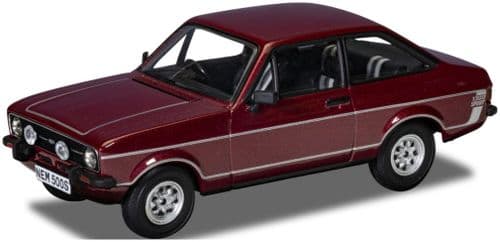 Corgi VA12623 Ford Escort Mk2 1300 Sport, Jupiter Red, 1:43 Scale