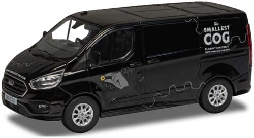 Corgi VA15105 Ford Transit Custom 300L1, Shadow Black (Richard Hammond's The Smallest Cog) 1:43 Scale *PRE ORDER £34.19*