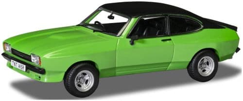 Corgi VA15405 Ford Capri Mk2 3.0S X-Pack, Signal Green, 1:43 Scale