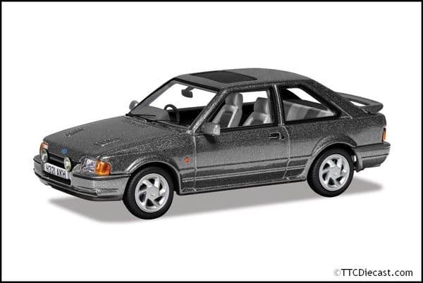 Corgi Vanguard VA14304 Ford Escort Mk4 RS Turbo (1990 Spec) Mercury Grey 1:43 Scale LAST FEW.