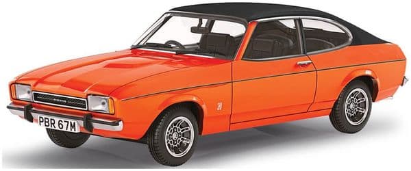 Corgi Vanguard VA15401 Ford Capri Mk2 3-litre Ghia Automatic Sebring Red