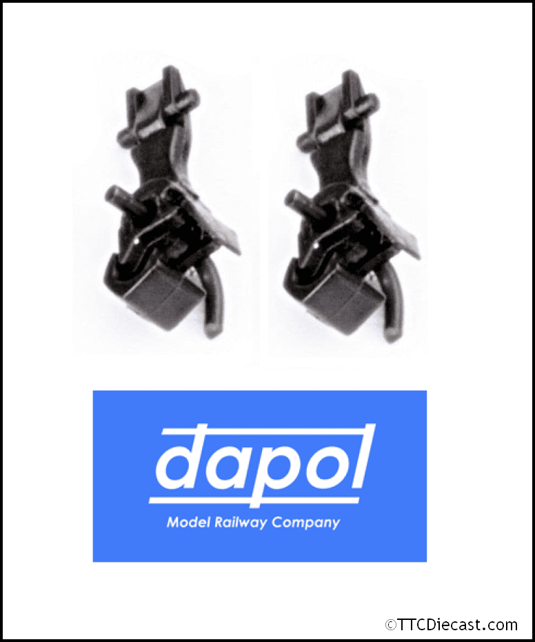 DAPOL 2A000013 ATTELAGES 5 MAGNETIC COUPLER LONG ARM Railway
