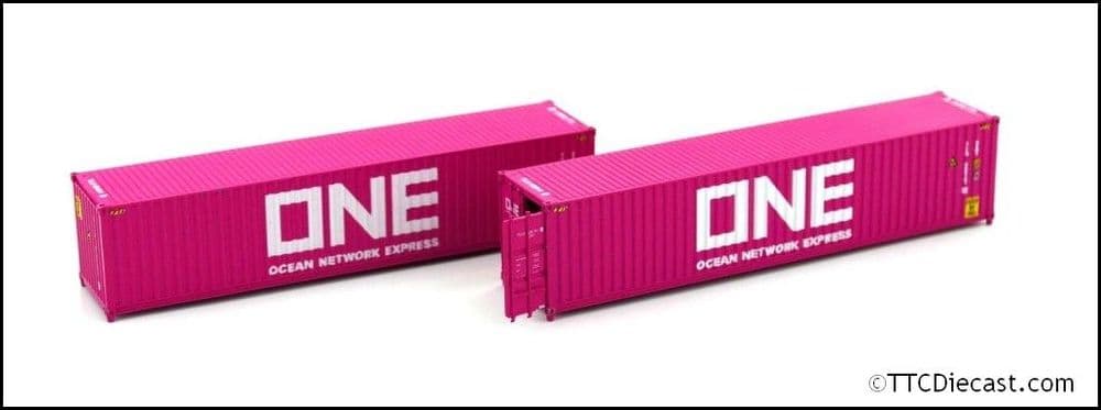 Dapol 2F-028-114 40ft Container Twin Set ONE TLLU N Gauge
