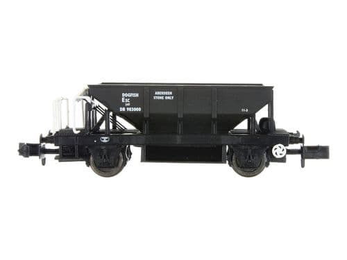 Dapol 2F-041-009 Dogfish Wagon BR Black 992769 N Gauge *PRE ORDER £18.00*