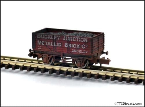 Dapol 2F-071-063 7 Plank Wagon Buckley Junction 22 Weathered N Gauge *LAST ONE*