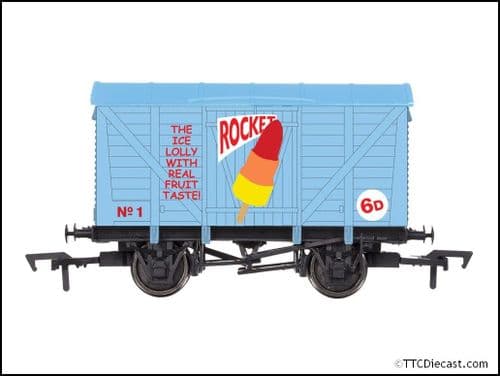 Dapol 4F-012-052 Ventilated Van Rocket Lolly No.1 Weathered OO Gauge