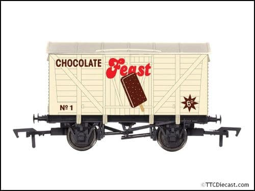 Dapol 4F-012-056 Ventilated Van Feast Lolly No.1 Weathered OO Gauge