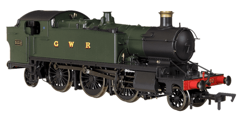 Dapol 4S-041-011S Large Prairie 2-6-2 5132 GWR Green (DCC-Sound) OO Gauge