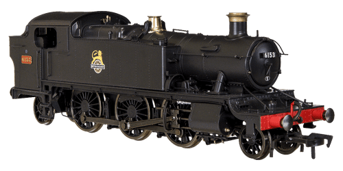 Dapol 4S-041-013 Large Prairie 2-6-2 6153 BR Early Black OO Gauge