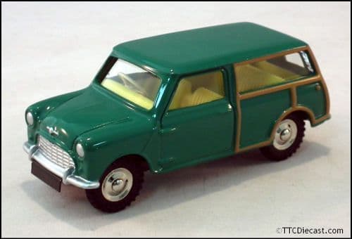 Dinky 197 Morris Mini Traveller - Green Reproduced by Atlas Editions LAST FEW