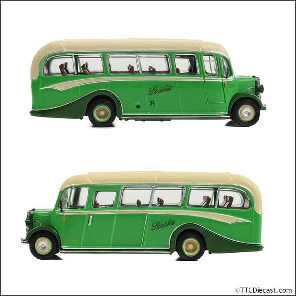 EFE E20145 Bedford OB Coach SS7486 Stark's of Dunbar - 1/76 Scale