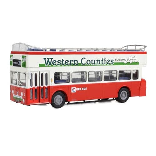 EFE E40803 Leyland Atlantean / MCW Open Top, Red Bus NBC