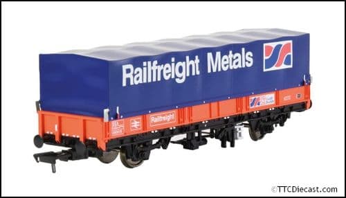 EFE Rail E87043 BR SEA Wagon BR Railfreight Red (Cardiff Rod Mill) with Hood *LAST FEW*
