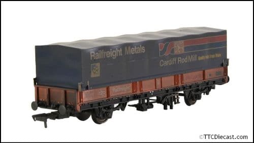 EFE Rail E87044 BR SEA Wagon BR Railfreight Red with Hood (Revised) [Weathered] *LAST FEW*